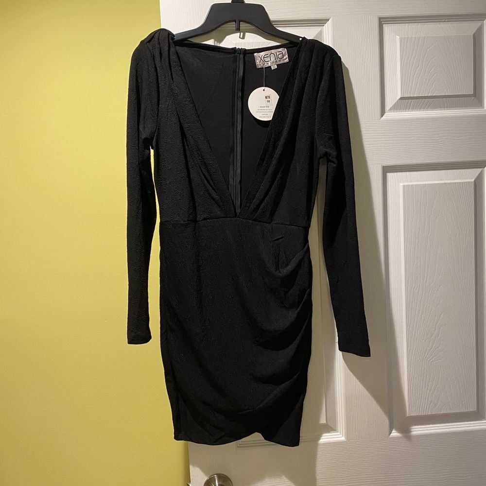 NWWT Hello Molly black dress. Size 10